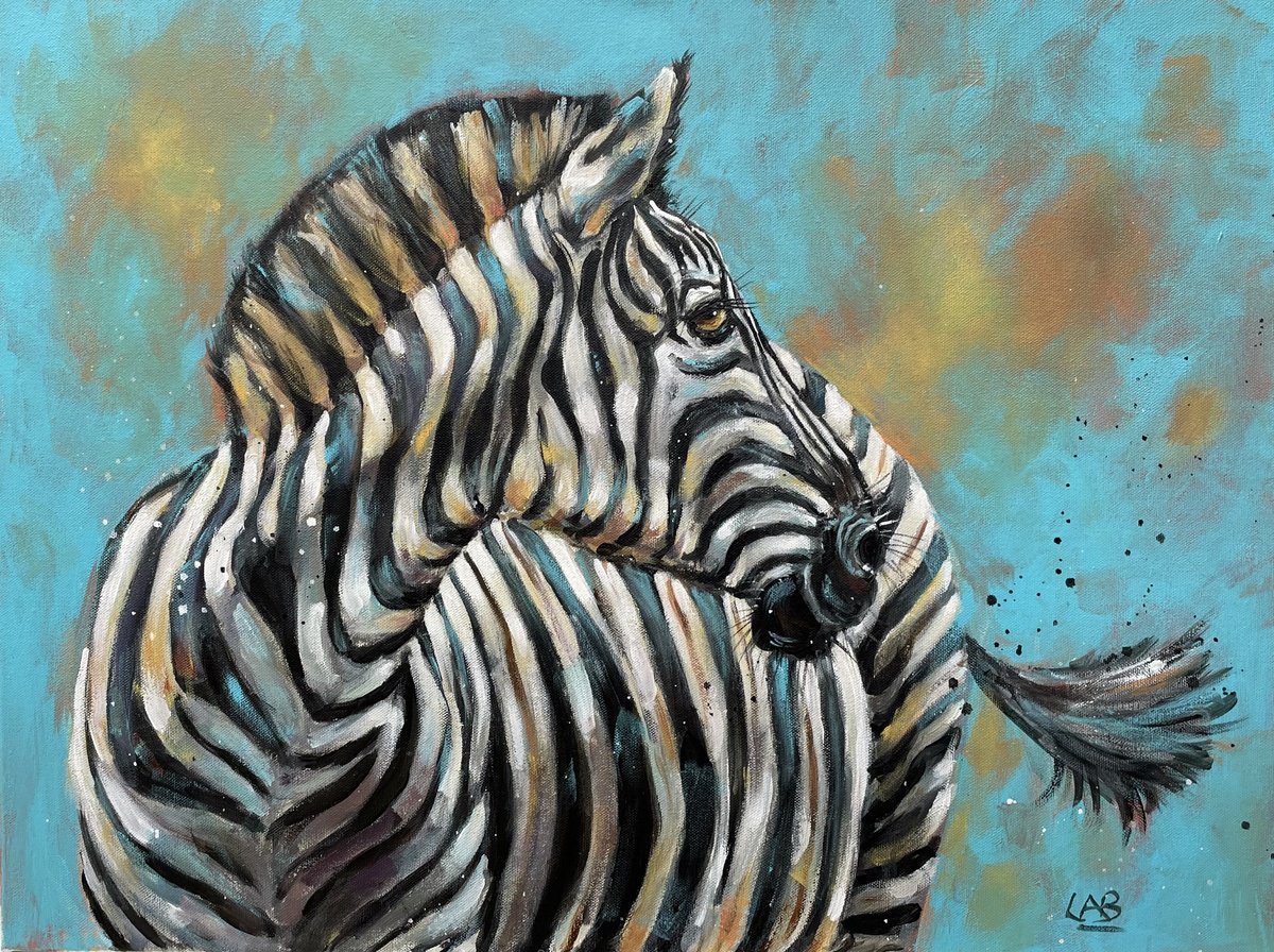 Looking Back By Louise Brown, 24 X 18, Artwork For Sale On Artfinder