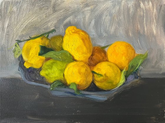 Still Life with lemons