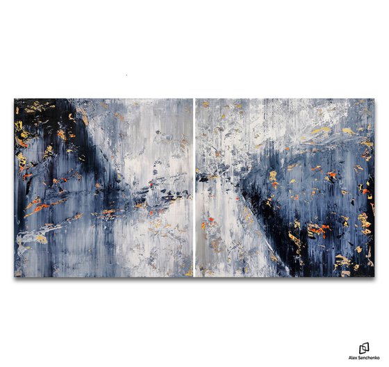 200x100cm. / abstract painting / Abstract 21106