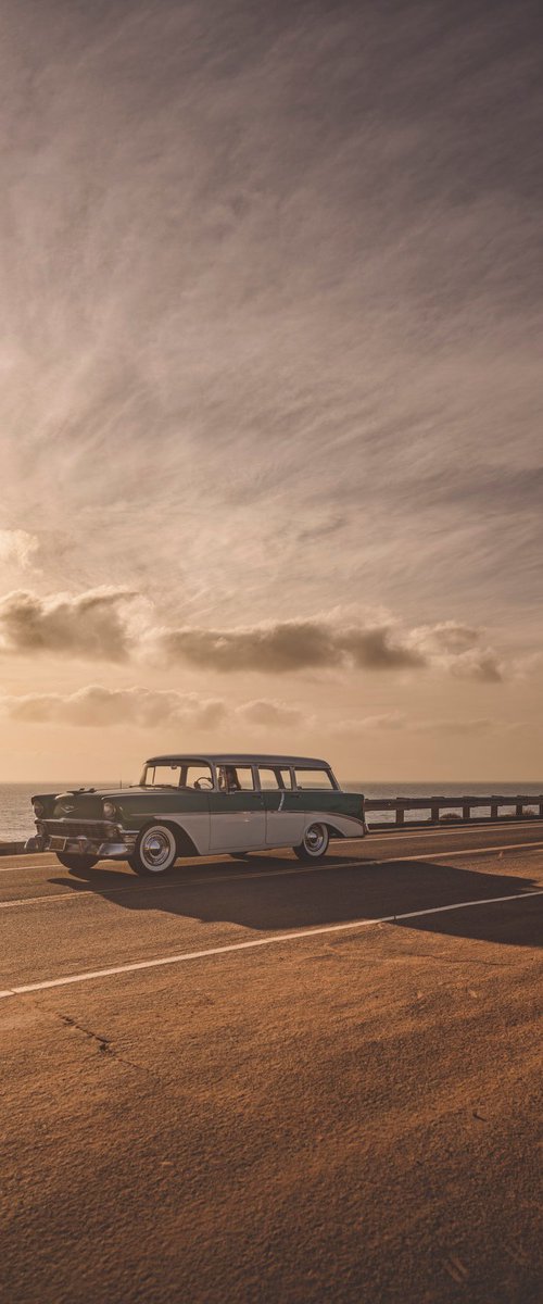 Pacific Coast Highway Sunset by Jens Ochlich