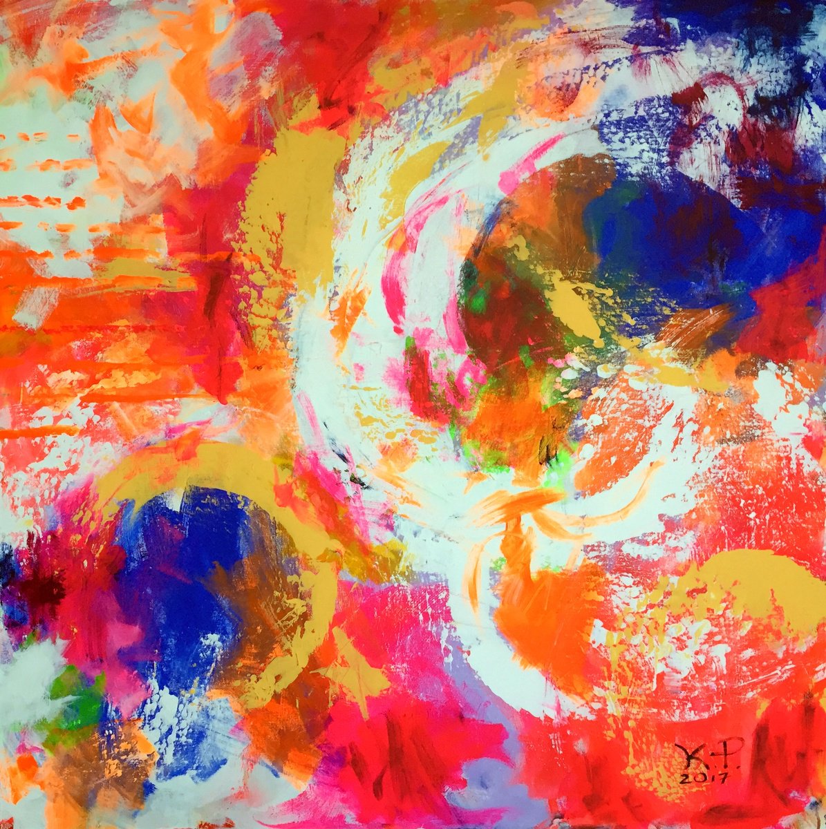 Fantasia By Kasia Pawlak, 39 X 39, Artwork For Sale On Artfinder