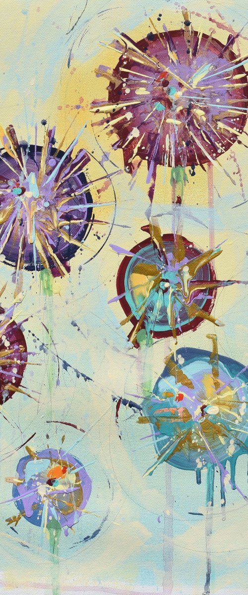 Allium Dreams by Cynthia Ligeros