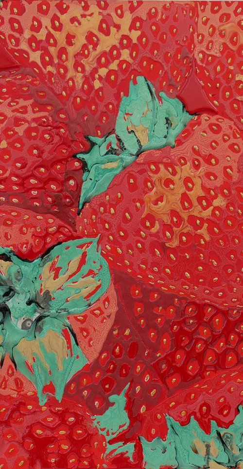 Strawberries XXI by Hannah  Bruce