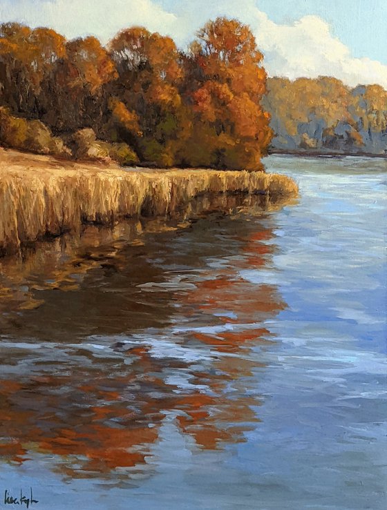 Autumn at the River's Edge