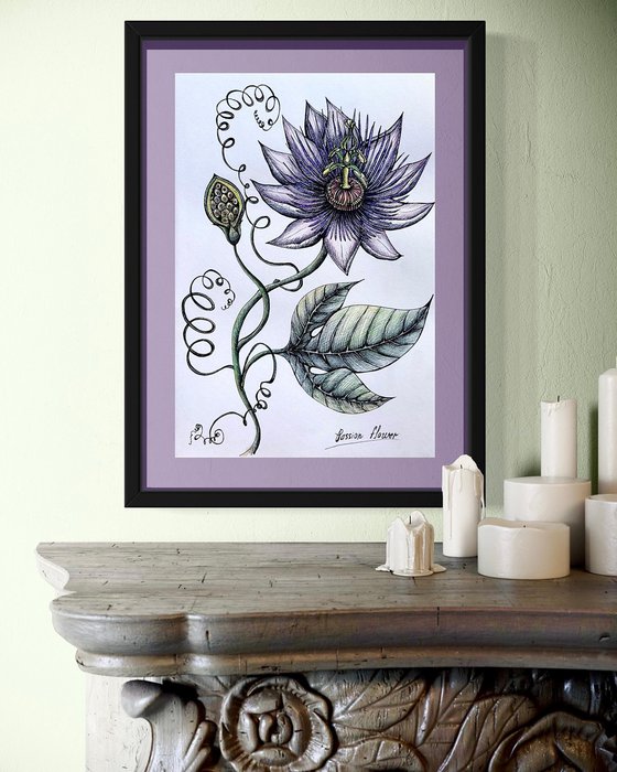 PASSION FRUIT FLOWER
