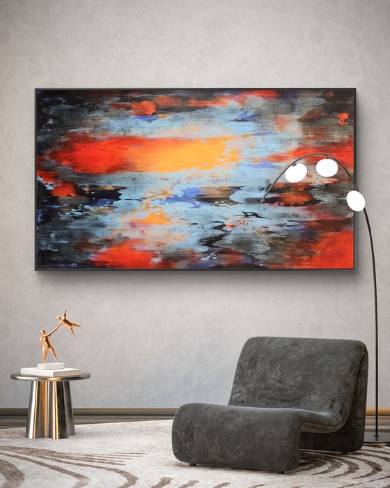 GLEAM I - Contemporary Abstract Painting