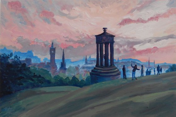 The Calton Hill, Edinburgh, September