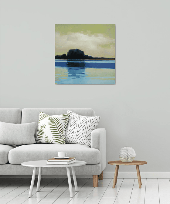 Clarity 30x30" 76x76cm by Bo Kravchenko
