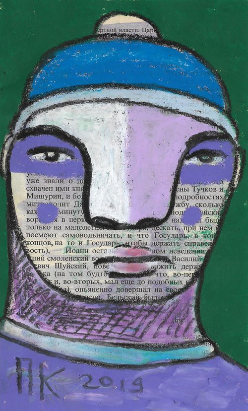 Hipster portrait #8 by Pavel Kuragin