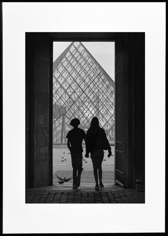 " Louvre. Romantic Paris  " Limited Edition 1 / 15