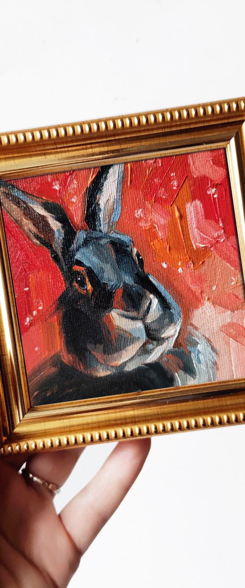 Rabbit by Nataly Derevyanko
