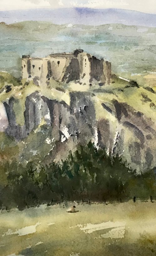 Carreg Cennen Castle by Vicki Washbourne