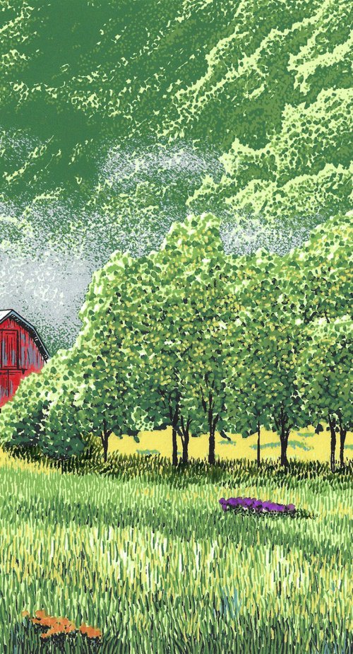 Driftless Barn by Francis Stanton