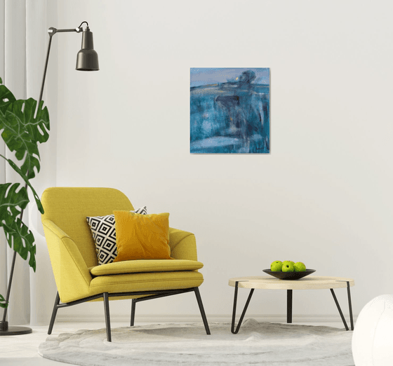 Landscape with Cow and Lake