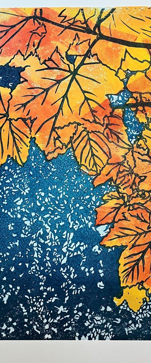 Forest Bathing, version 2 by Susan Noble