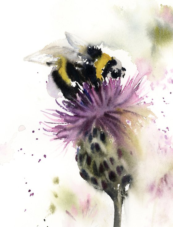 Thistle and Bee