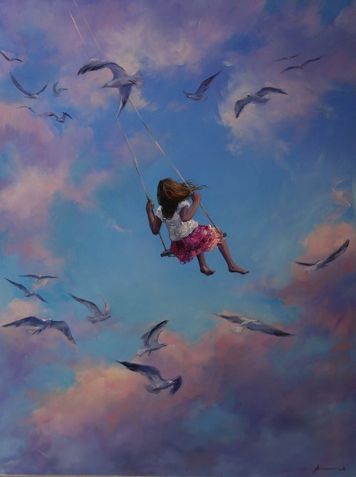 "Flying to the Sky" by Gennady Vylusk