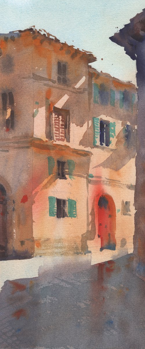Italian street by Samira Yanushkova