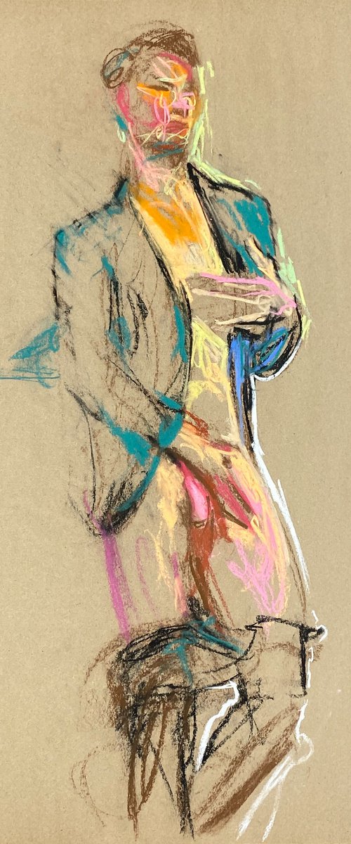David in Velvet Blazer by Maxim Bondarenko