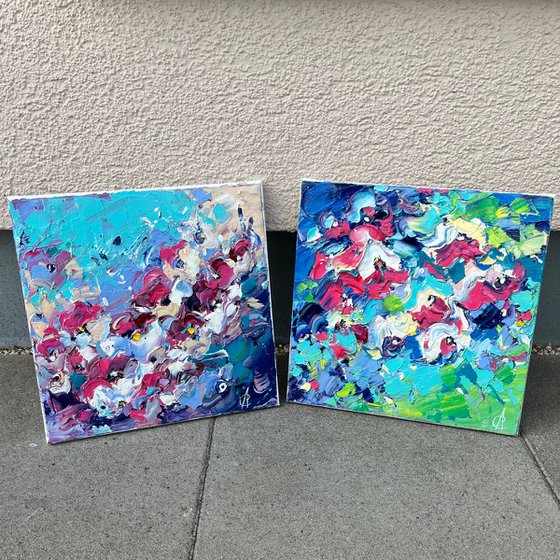Flower blizzard