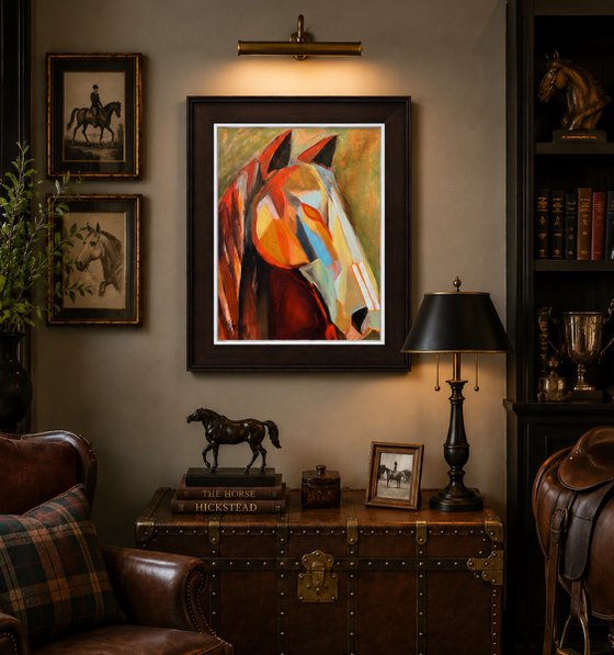 The Soul of a Horse in Geometric Abstraction