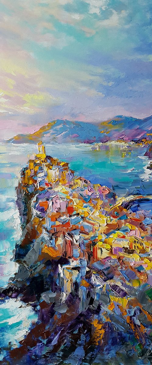 Vernazza , Cinque Terre by Viktoria Lapteva