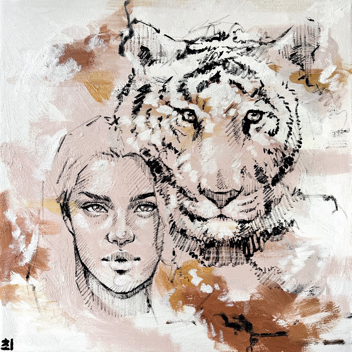 Tiger Power by Marina Ogai
