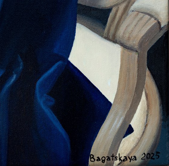 Black Cat on a Yellow Sofa