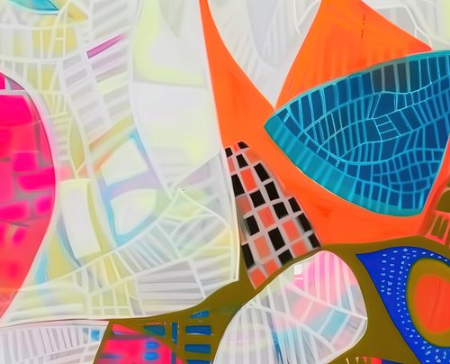 Fragments of Pink Joy #2 by V+V Kniazievi