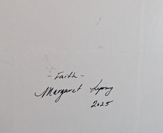 Faith – Original Figurative Abstract Painting