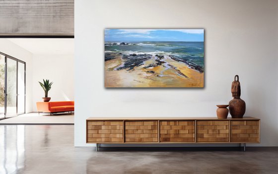 Breath of the Ocean. Quiet Shore