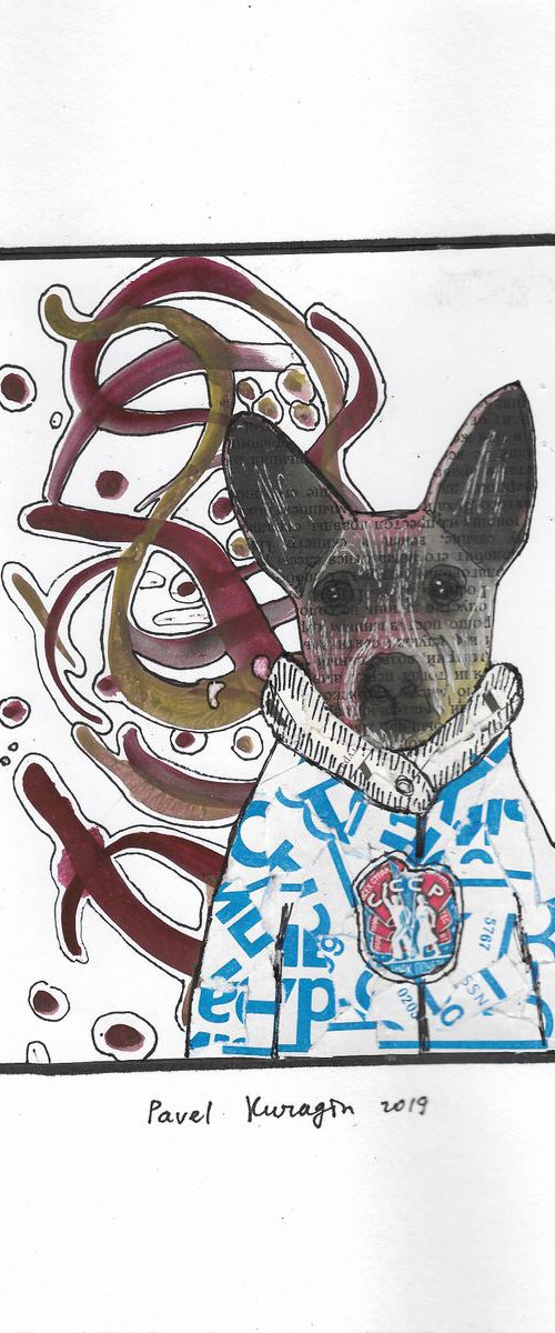 Aristocratic dog #22 by Pavel Kuragin