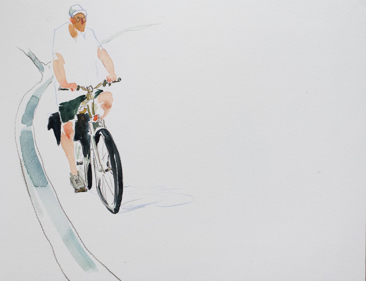 On the bike by Marina Skepner