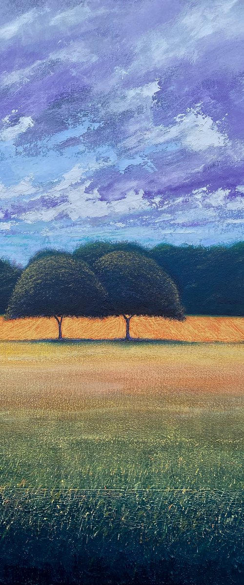 2 Trees Twilight Time by Simon Jones