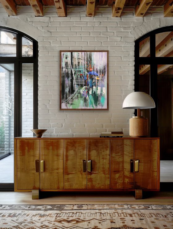 A Rainy Day in West Village