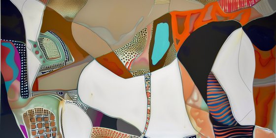 Geometric abstraction #10