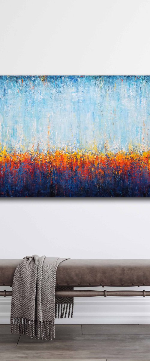 Sunset Horizon Colors by Behshad Arjomandi