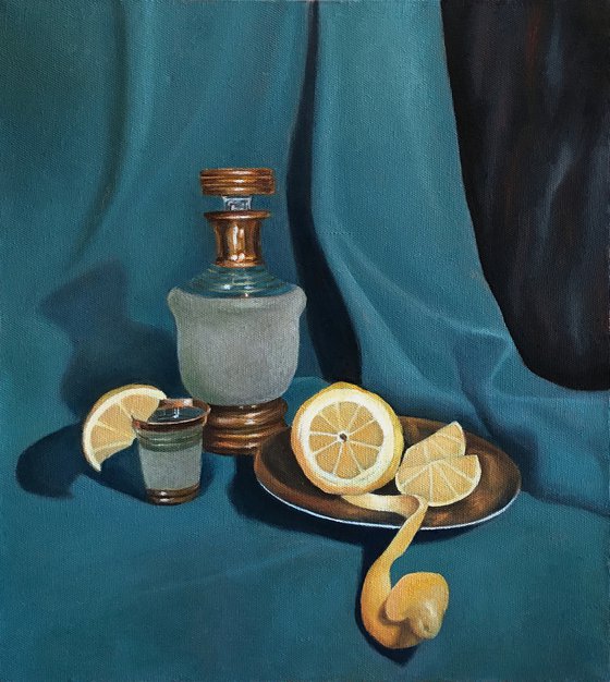 STILL LIFE WITH LEMONS