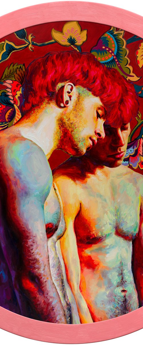 Red Twins by Oleksandr Balbyshev