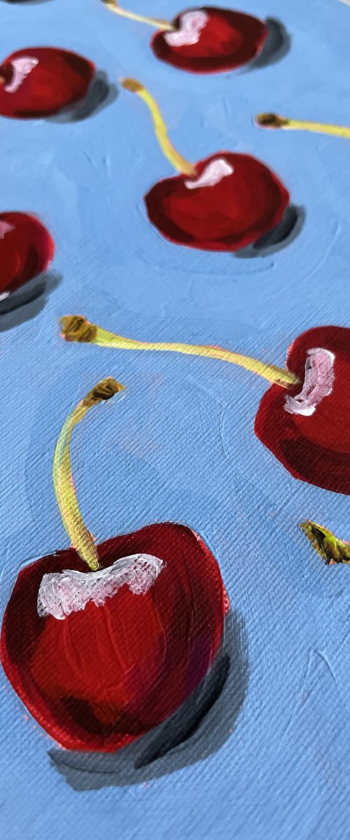 Cherry'in About Original Art by Dal Kaur