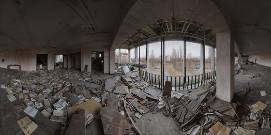 #85. Pripyat Energetic Palace of Culture Upper floor 1 - XL size
