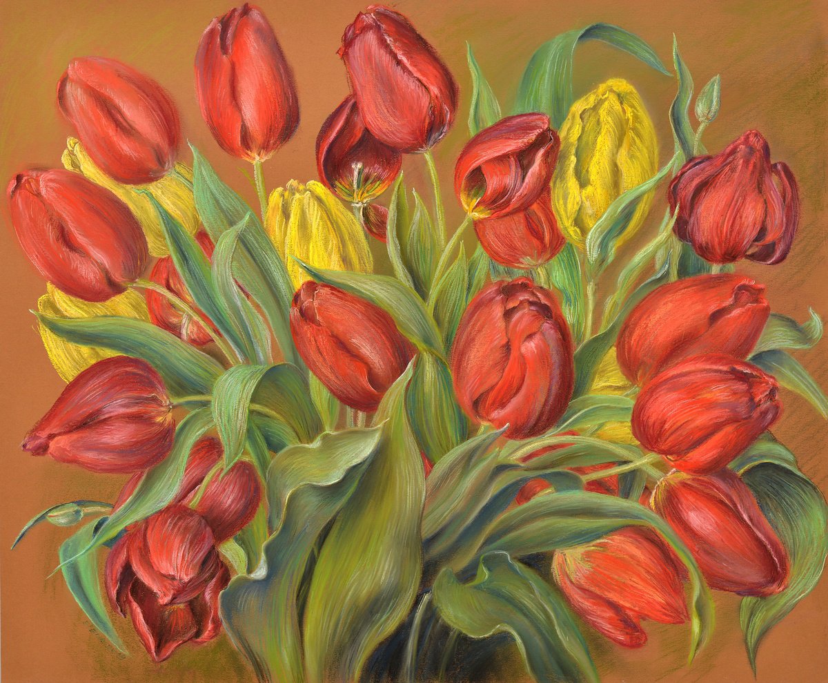 Tulips by Elena Pozel