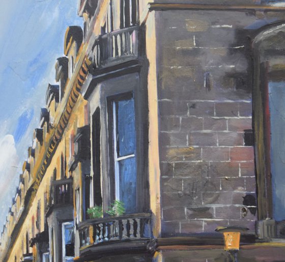 A View of Learmouth Terrace, Edinburgh