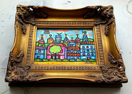Antique Imaginary View of London