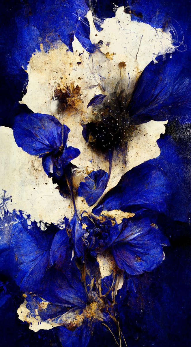 Botanical Painting By Teis Albers, 31 X 59", Room To Dream Ii, Original Artwork