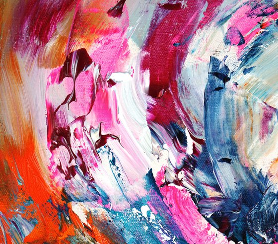 Turquoise magenta Whirl A 1