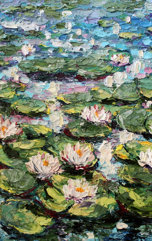 Water Lilies by Haykuhi Khachatryan