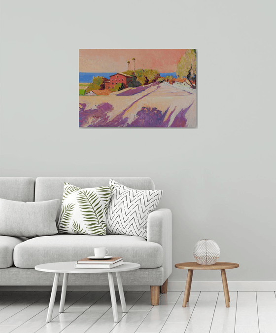 Staircase to the Ocean. Evening