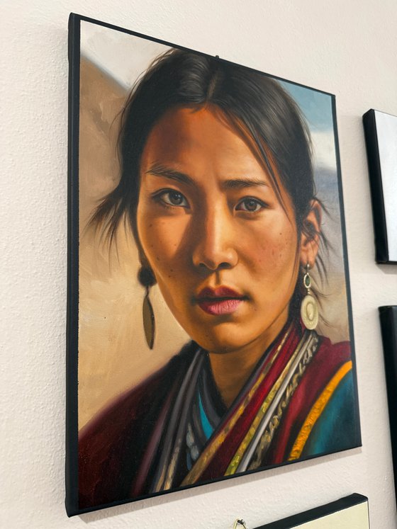 Painting of a woman