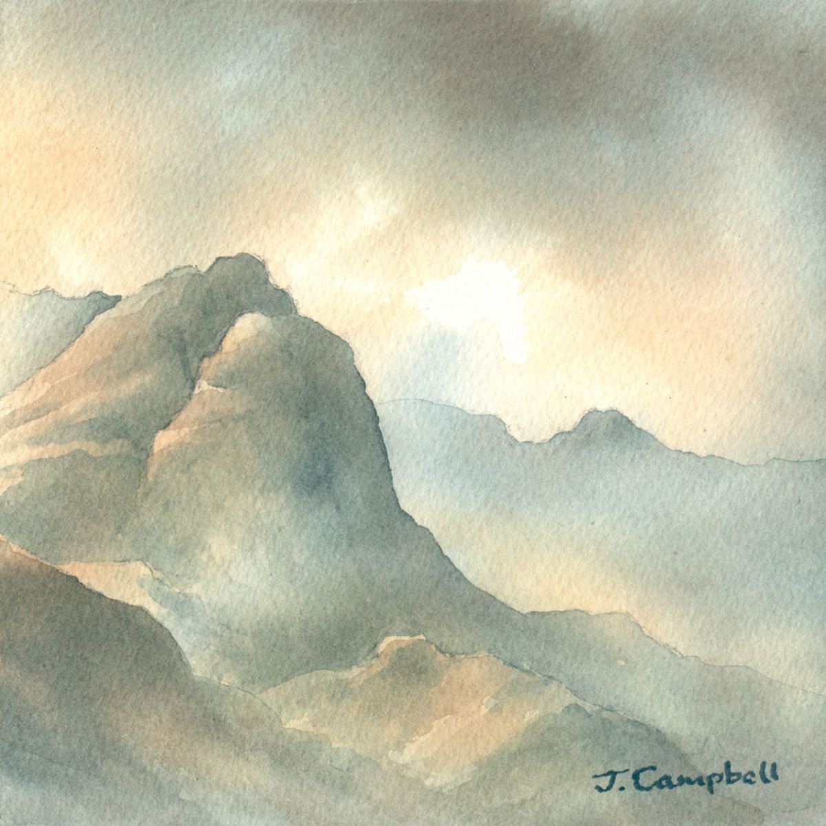 Hutaple Crag, Deepdale. by John Campbell